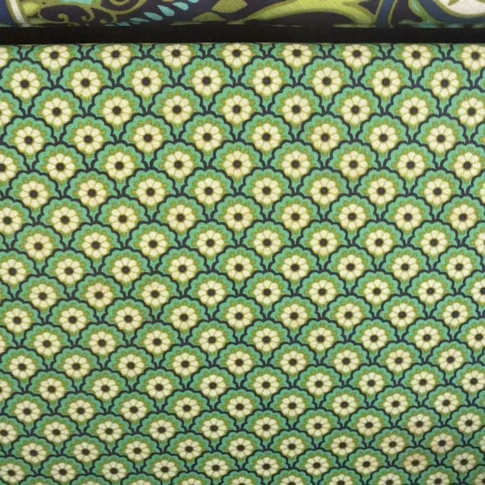NEW Vera Bradley Rythm & Blues Mini Laptop iPad Tablet EBook Hard Zip Case GW999